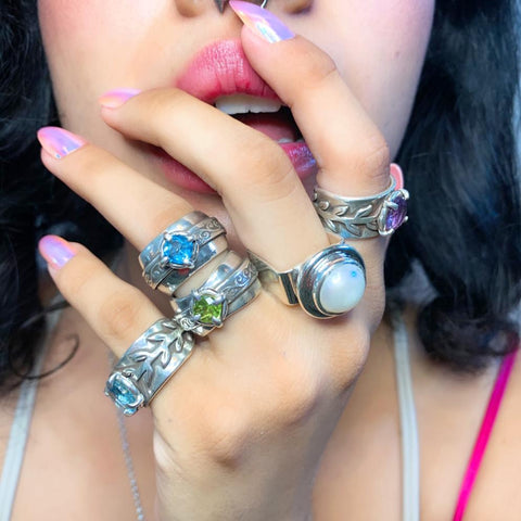 earrings | rings
