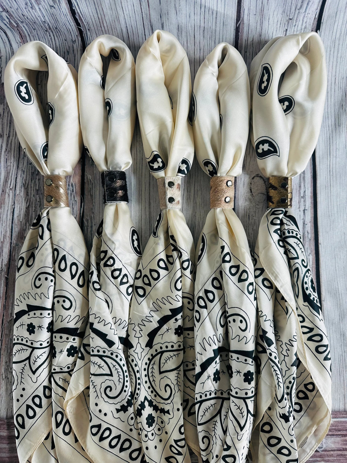 Paisley Wild Rags Bandana | Ivory – Nomad Chic